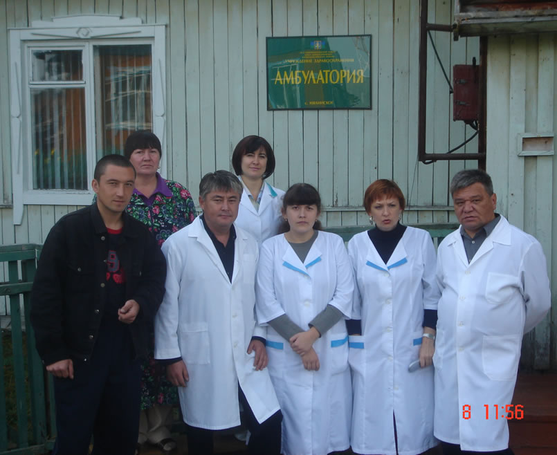 Работники Нялинской амбулатории